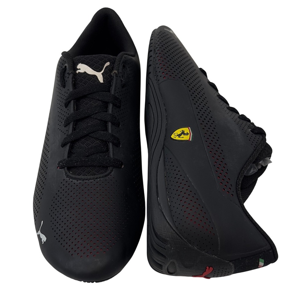 🏎️ Puma Scuderia Ferrari Drift Cat 5 Ultra Men 12 Black Driving Shoes 305921-02